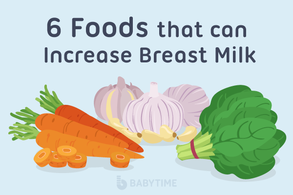 6 Foods that can Increase Breast Milk