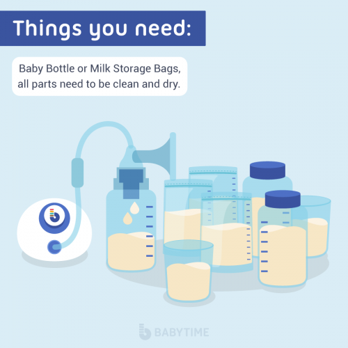 How to store expressed breast milk BabyTime